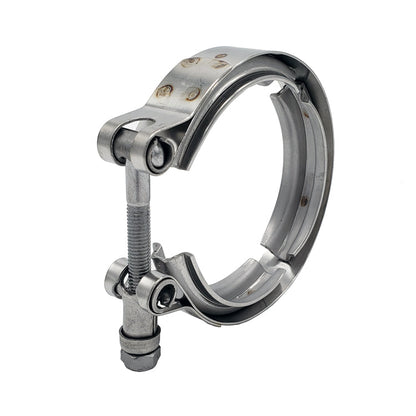 5.000" V-Band Clamp - Standard T-Bolt - (For 5.575" OD Flanges) - 304 Stainless