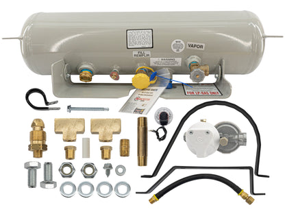 Larger Capacity LP Tank w/Level Indicator