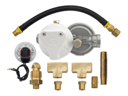 Larger Capacity LP Tank w/Level Indicator