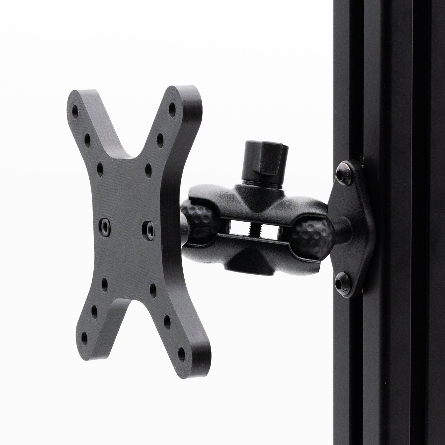 VESA Mount with Heavy-Duty Arm for Sim Rig 50mm 75mm 100mm