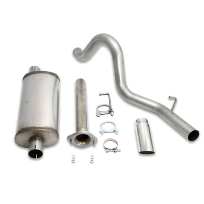 JBA 04-06 JEEP LJ Wrangler Cat Back Exhaust 304SS 30-1541