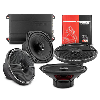 DS18 2012-2017 Toyota CAMRY  Front and Back Doors Speakers Better Upgrade/Replacement Package 1600 Watts