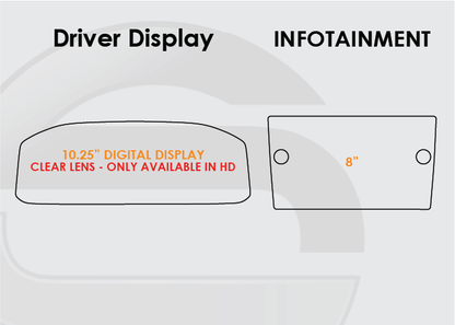 VW Atlas Screen ProTech Kit