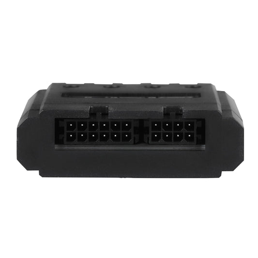 4 Channel Line Output Converter with Auto Turn-On and Speaker Emulator