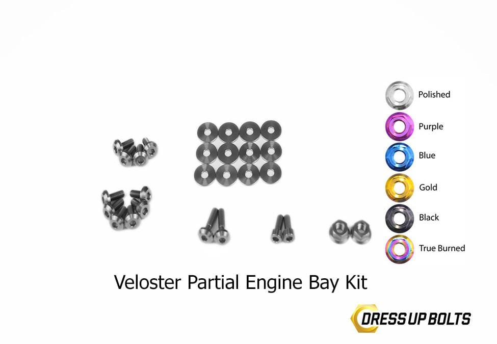 Stage 1 Titanium Hardware Engine Bay Kit - Hyundai Veloster (2012-2018)