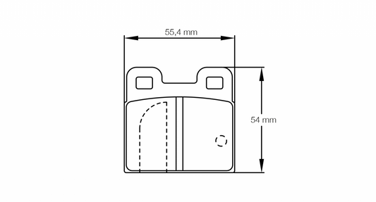 PAGID Racing Pagid Racing 4122 RSH42 Compound Brake Pads 4122-RSH42