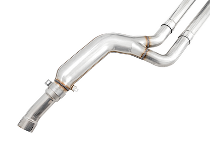 AWE Tuning Non-Resonated Touring Edition Exhaust for G20 M340i - Chrome Silver Tips 3015-42148