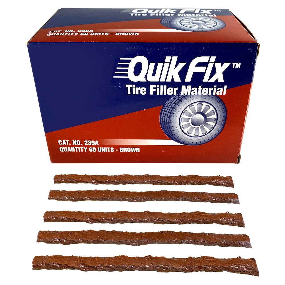 Quik Fix Brown String Plugs (box of 60) - West Coast Wheel Accessories W-239