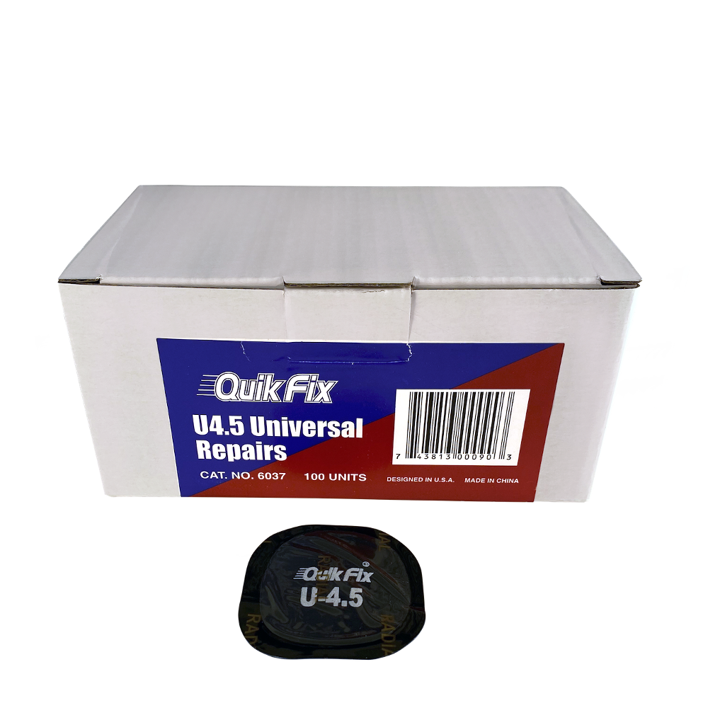 Quik Fix Tire Patch Square 1-3/4" Universal (box of 100) - West Coast Wheel Accessories W-6037