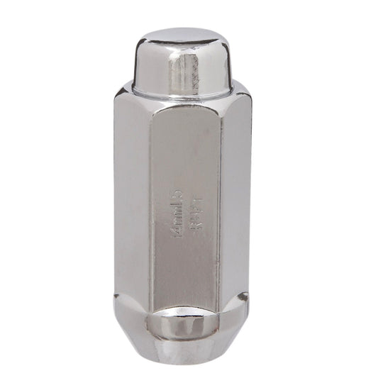 14x1.5 Bulge Acorn Lug Nuts 13/16" Hex 1.90" 2 PCS Chrome - West Coast Wheel Accessories W1314L