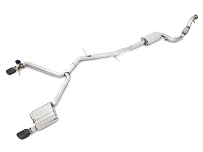 AWE Tuning AWE SwitchPath™ Exhaust for B9 A4, Dual Outlet - Diamond Black Tips (includes DP and SwitchPath Remote)