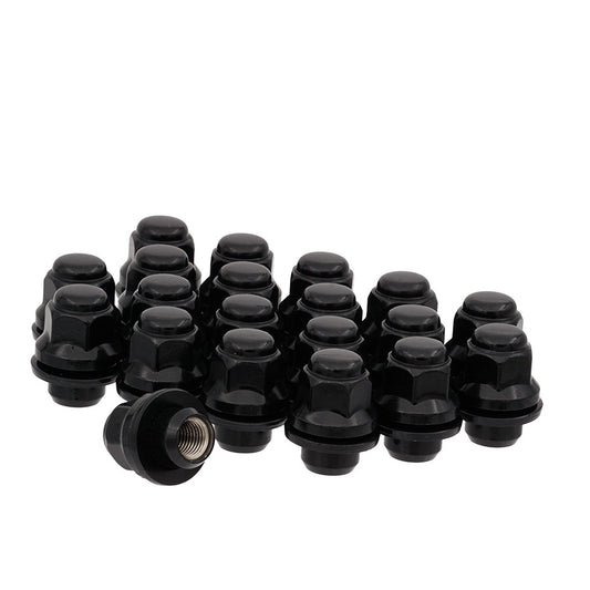 12x1.5 OE Style Mag Lug Nut 13/16" Hex1.5" 80325 - West Coast Wheel Accessories W556015BK