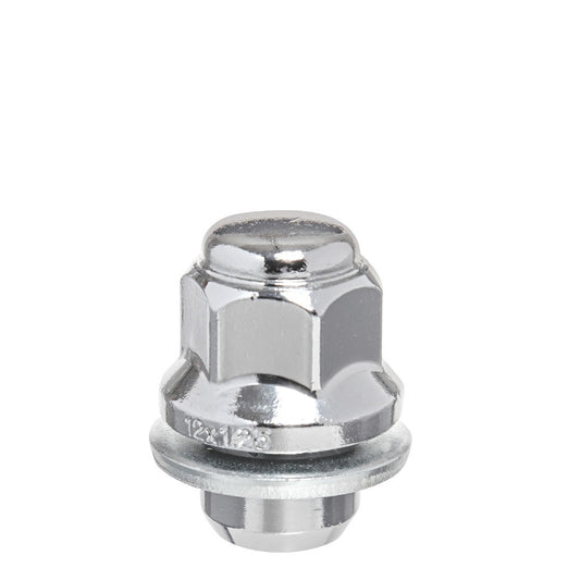 12x1.25 OE Style Mag Lug Nut 13/16" Hex 1.5" Chrome Fits Nissan - West Coast Wheel Accessories W6025