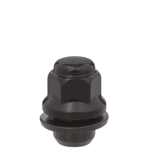 12x1.25 OE Style Mag Lug Nut 13/16" Hex 1.5" 0.55" Shank Black Fits Nissan - West Coast Wheel Accessories W6025BK