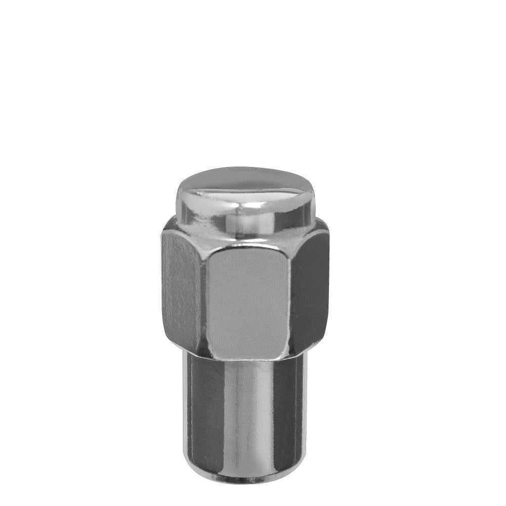 1/2" Mag Lug Nut 13/16" Hex 1.65" 0.75" Shank RH Chrome - West Coast Wheel Accessories W812111