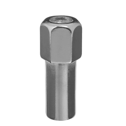 7/16" Open SST Mag Lug Nut 13/16" Hex 2.31" 1.38" Shank Chrome - West Coast Wheel Accessories W822109-O