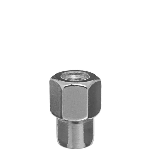 12x1.5 Open Mag Lug Nut 13/16" Hex 1.5" 0.55" Shank Chrome - West Coast Wheel Accessories W851145-O