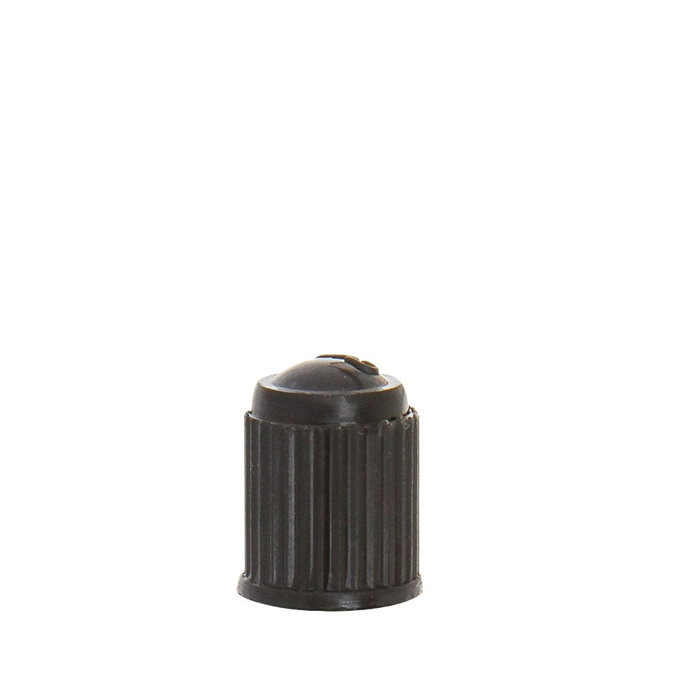 Black Plastic Valve Cap - West Coast Wheel Accessories W9902B