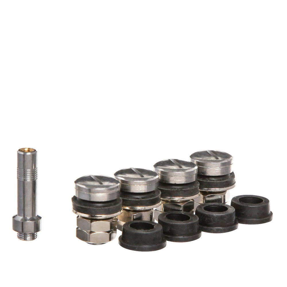 Flush Mount Valves (Set of 4) - West Coast Wheel Accessories W9912