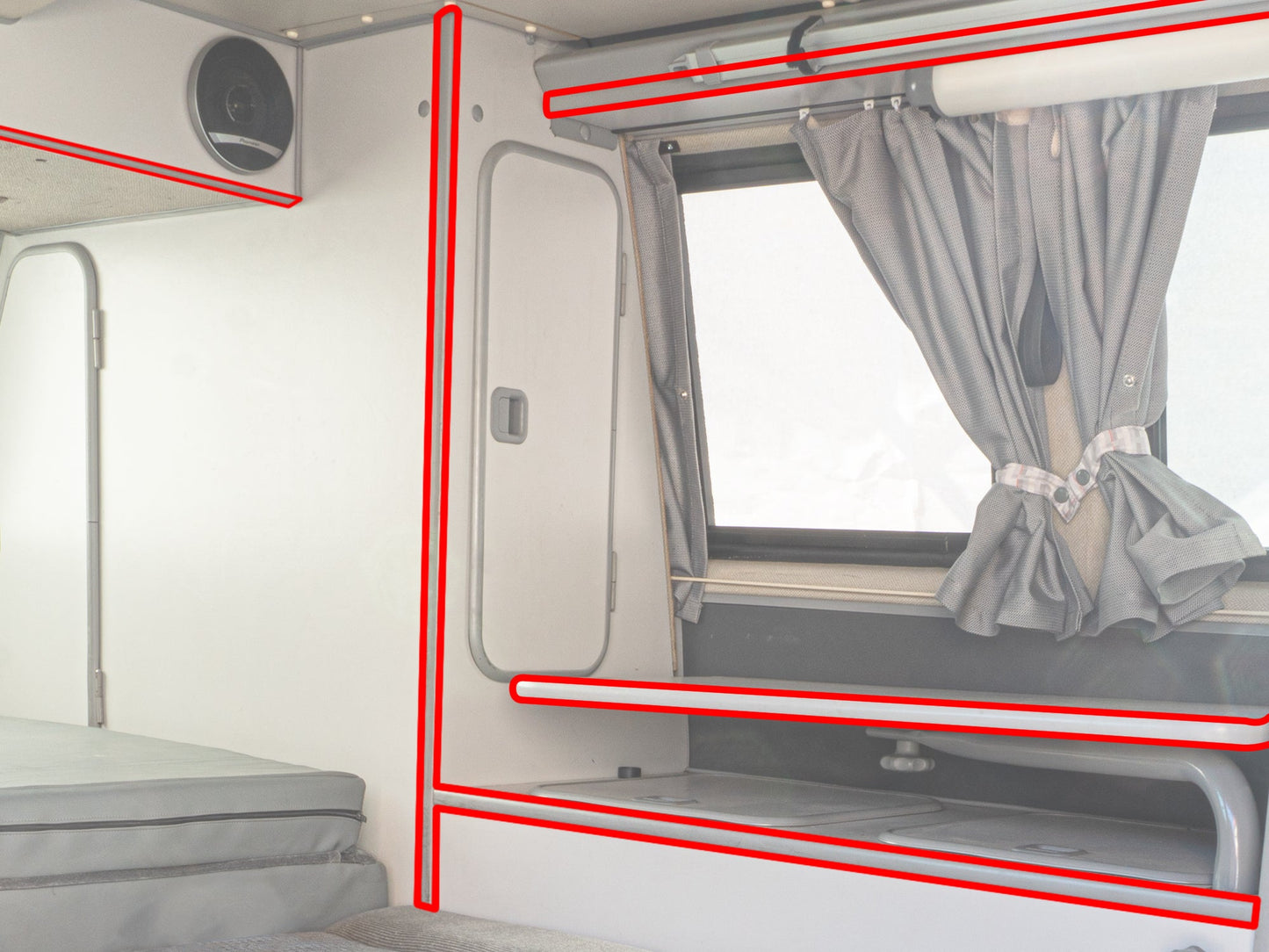 Cabinetry Edge Molding (25 Feet) [Vanagon Westfalia]