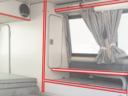Cabinetry Edge Molding (25 Feet) [Vanagon Westfalia]