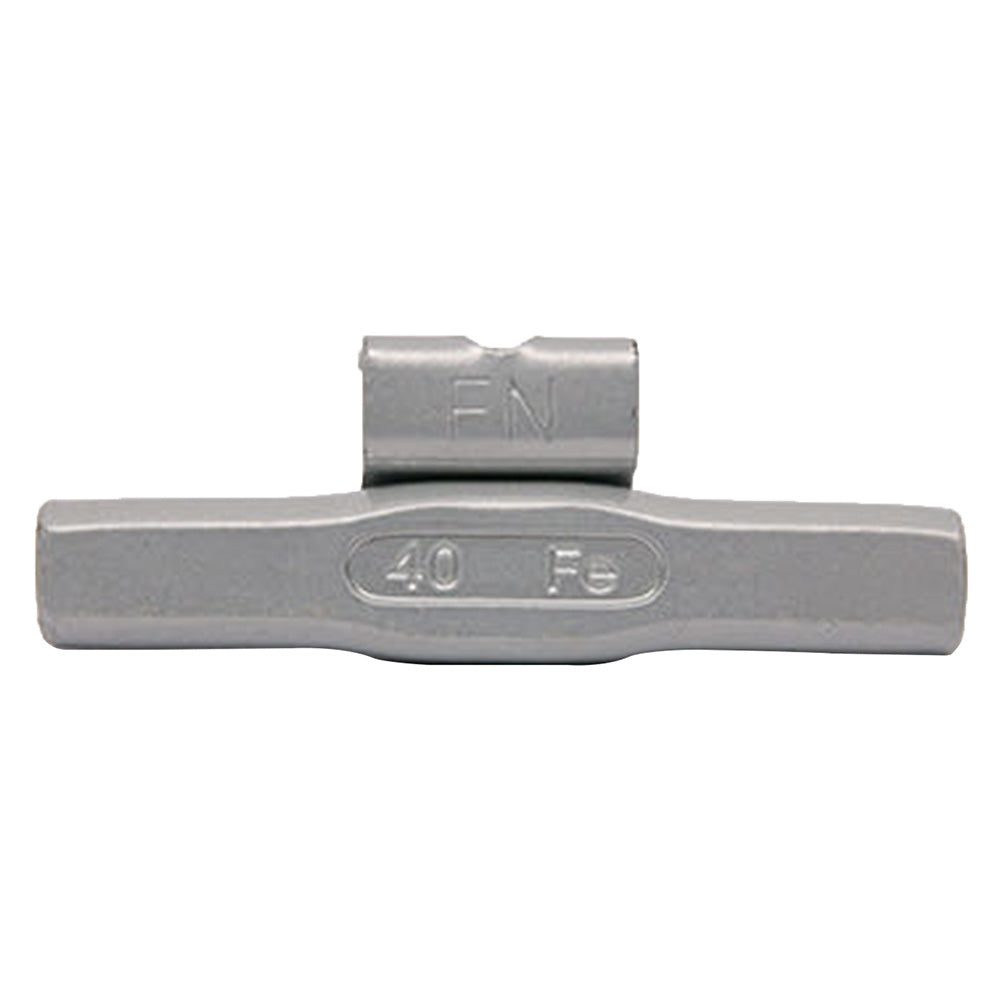 15g Steel Clip-on Weights Uncoated 25/box 500/case - FN Clip - West Coast Wheel Accessories WCFEFN-15