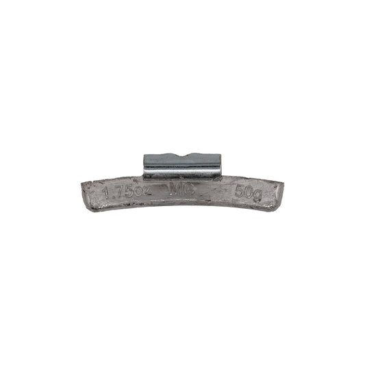 1.75 oz Lead Clip-on Weights Uncoated 25/box 250/case - MC Clip - West Coast Wheel Accessories WCPBMC-175