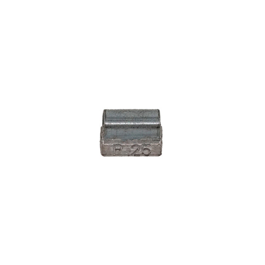 0.25 oz Lead Clip-on Weights Uncoated 25/box 500/case - P Clip - West Coast Wheel Accessories WCPBP-025