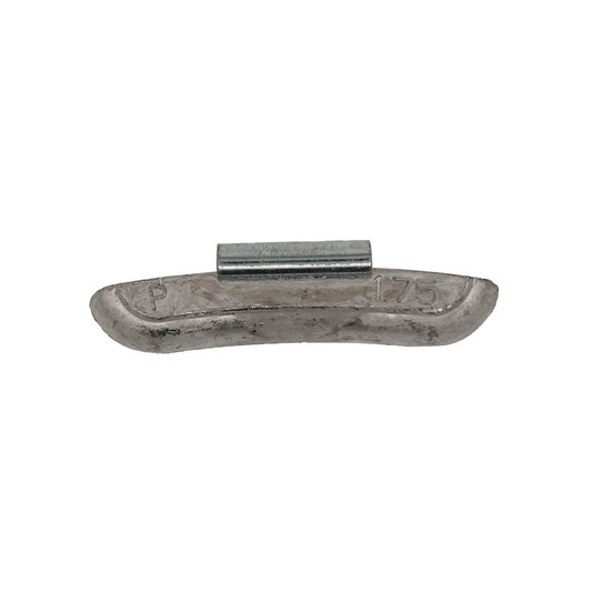 1.75 oz Lead Clip-on Weights Uncoated 25/box 250/case - P Clip - West Coast Wheel Accessories WCPBP-175