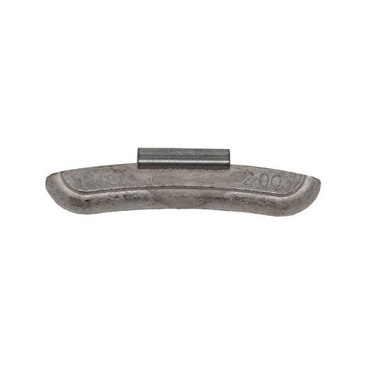 2.00 oz Lead Clip-on Weights Uncoated 25/box 250/case - P Clip - West Coast Wheel Accessories WCPBP-200