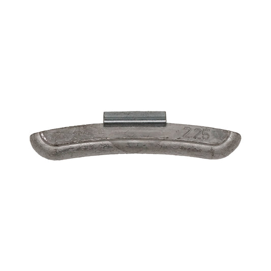 2.25 oz Lead Clip-on Weights Uncoated 25/box 250/case - P Clip - West Coast Wheel Accessories WCPBP-225