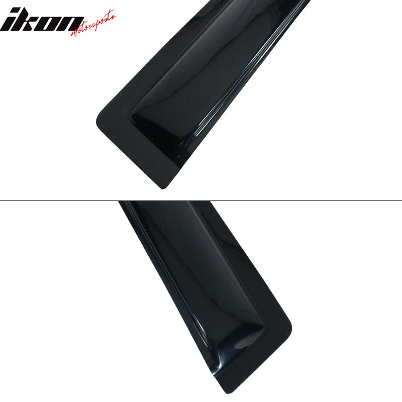 2007-2013 Acura MDX Visor Windows Rain Guard Acrylic Slim Style Smoke
