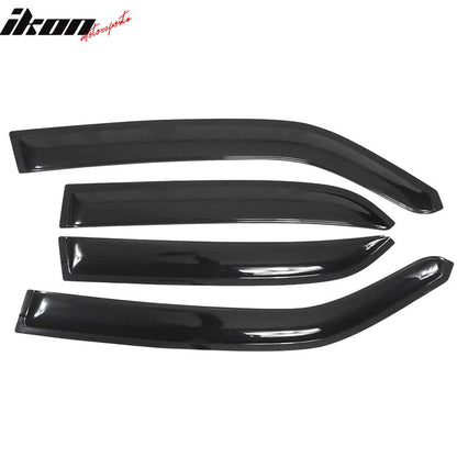2005-2010 Chrysler 300 Slim Style Smoke Tinted Visor Window Acrylic