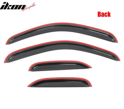 2007-2014 Chevrolet Silverado & GMC Sierra Extended Cab Window Visor