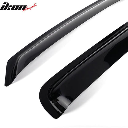 2014-2019 Chevy Silverado GMC Sierra Extended Cab Tape on Visor Window