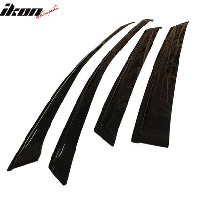 2008-2011 Ford Focus 4Door Acrylic 4PC Tape On Window Visors Guard