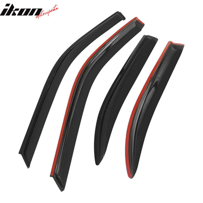 Fits 96-98 Honda Civic Mugen Front Bumper Lip + Sun Window Visor