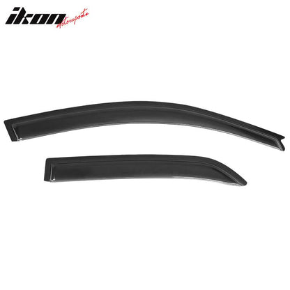 2002-2007 Mitsubishi Lancer EVO Sedan Acrylic 4PC Window Visors Guard