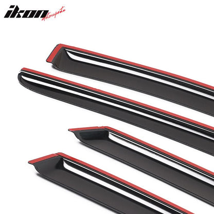 2015-2024 Nissan Murano Tape On Window Visors Rain Guard 4PC