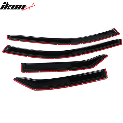 2015-2017 Toyota Camry Sedan Slim Style Acrylic Window Visors 4PC Set