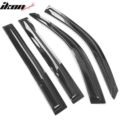2001-2007 Toyota Highlander Slim Style Smoke Visor Window Vent Acrylic