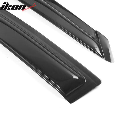 2001-2007 Toyota Highlander Slim Style Smoke Visor Window Vent Acrylic
