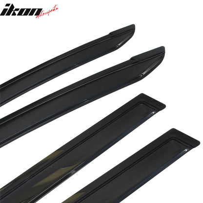 2013-2018 Toyota RAV4 Acrylic 4PC Window Visors Tape On Rain Guard