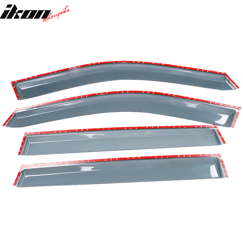 2019-2023 Toyota RAV4 Acrylic 4PC Window Visors Tape On Rain Guard