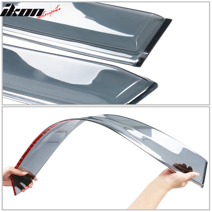 2019-2023 Toyota RAV4 Acrylic 4PC Window Visors Tape On Rain Guard