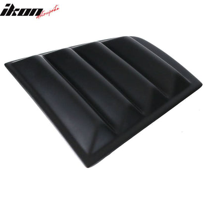 2011-2023 Dodge Charger Unpainted Rear Side Window Louver Air Vent ABS