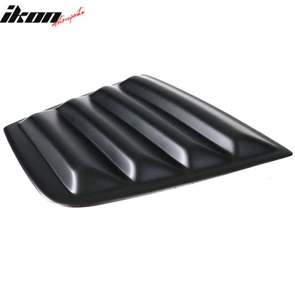 2011-2023 Dodge Charger Black Rear Window Louver Side Quarter Scoop