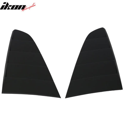 2015-2023 Ford Mustang Coupe CV Rear Window Louver Side Vent PP ABS