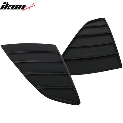 2015-2023 Ford Mustang Coupe CV Rear Window Louver Side Vent PP ABS