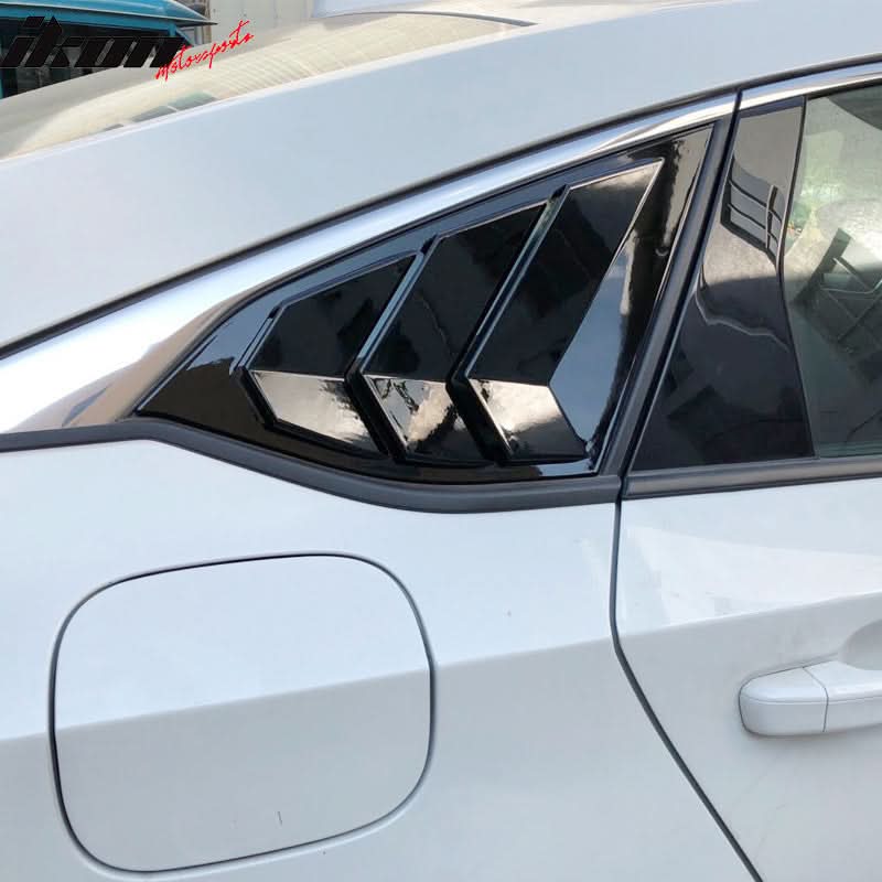 2018-2022 Honda Accord Sedan OE Style Gloss Black Window Scoop